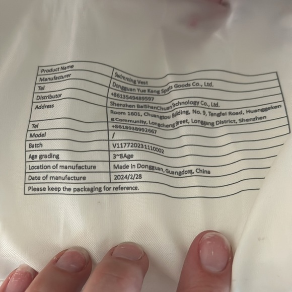 Pink whale Kids Swim puddle jumper - Picture 6 of 8